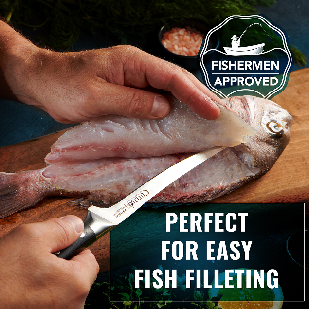 Product image 3 of 7: Precision knife for easy fish filleting, ideal for home cooks and chefs