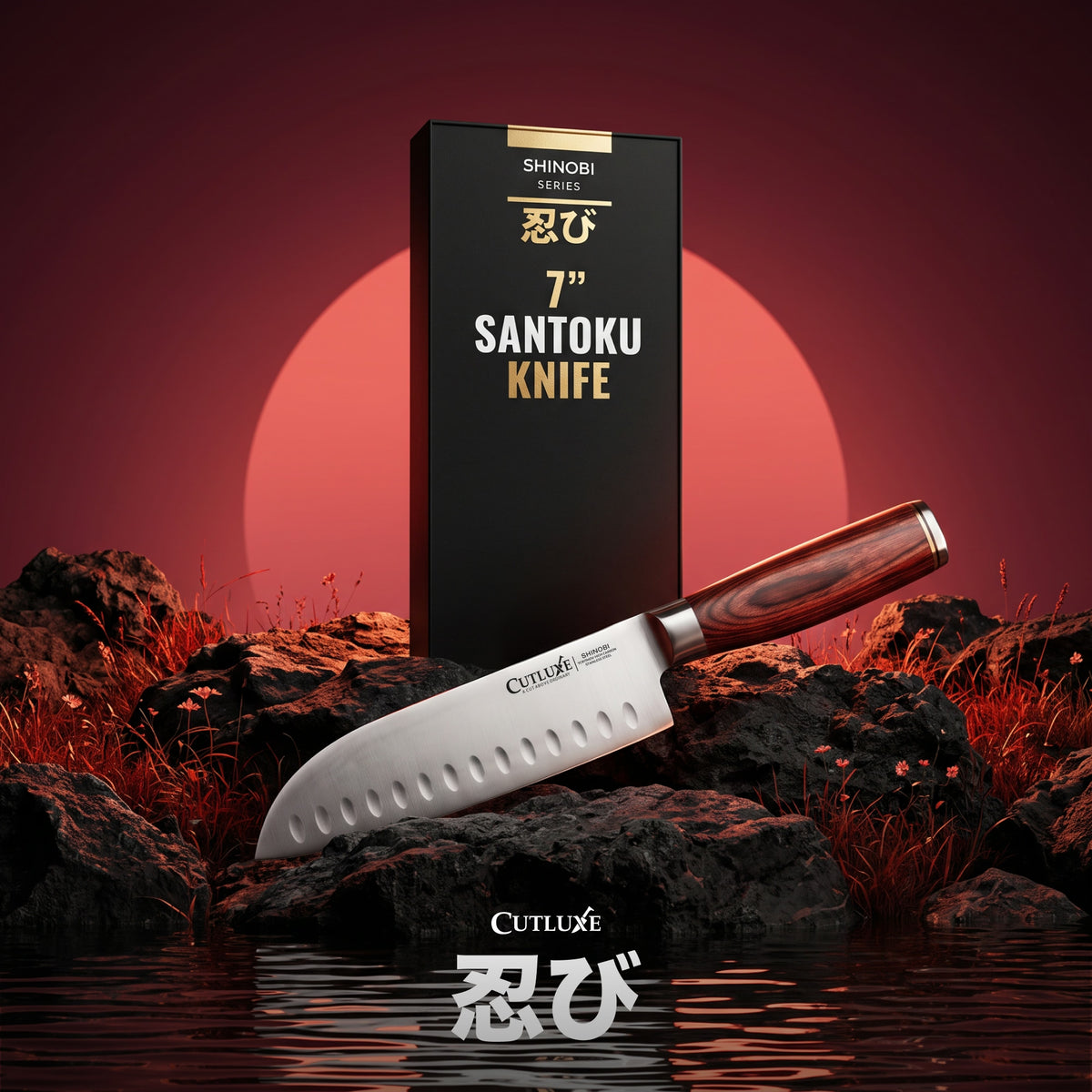 Product image 2 of 17: 7" Santoku Knife - Shinobi – image 2 of 17