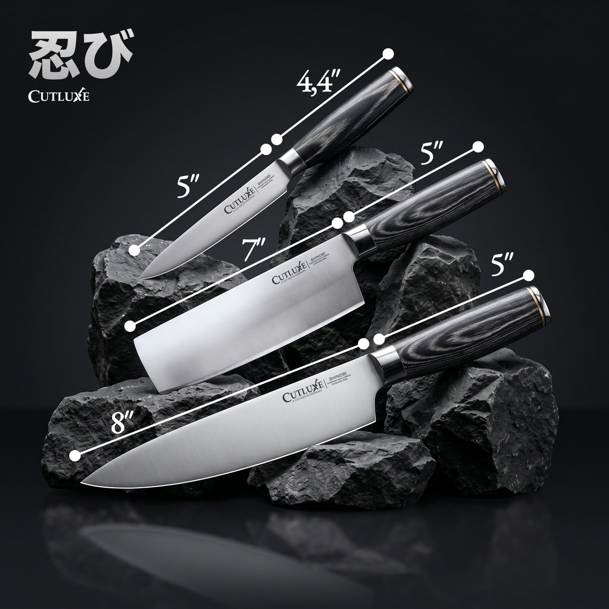 Product image 5 of 17: Nakiri Knife Set - Shinobi – image 5 of 17