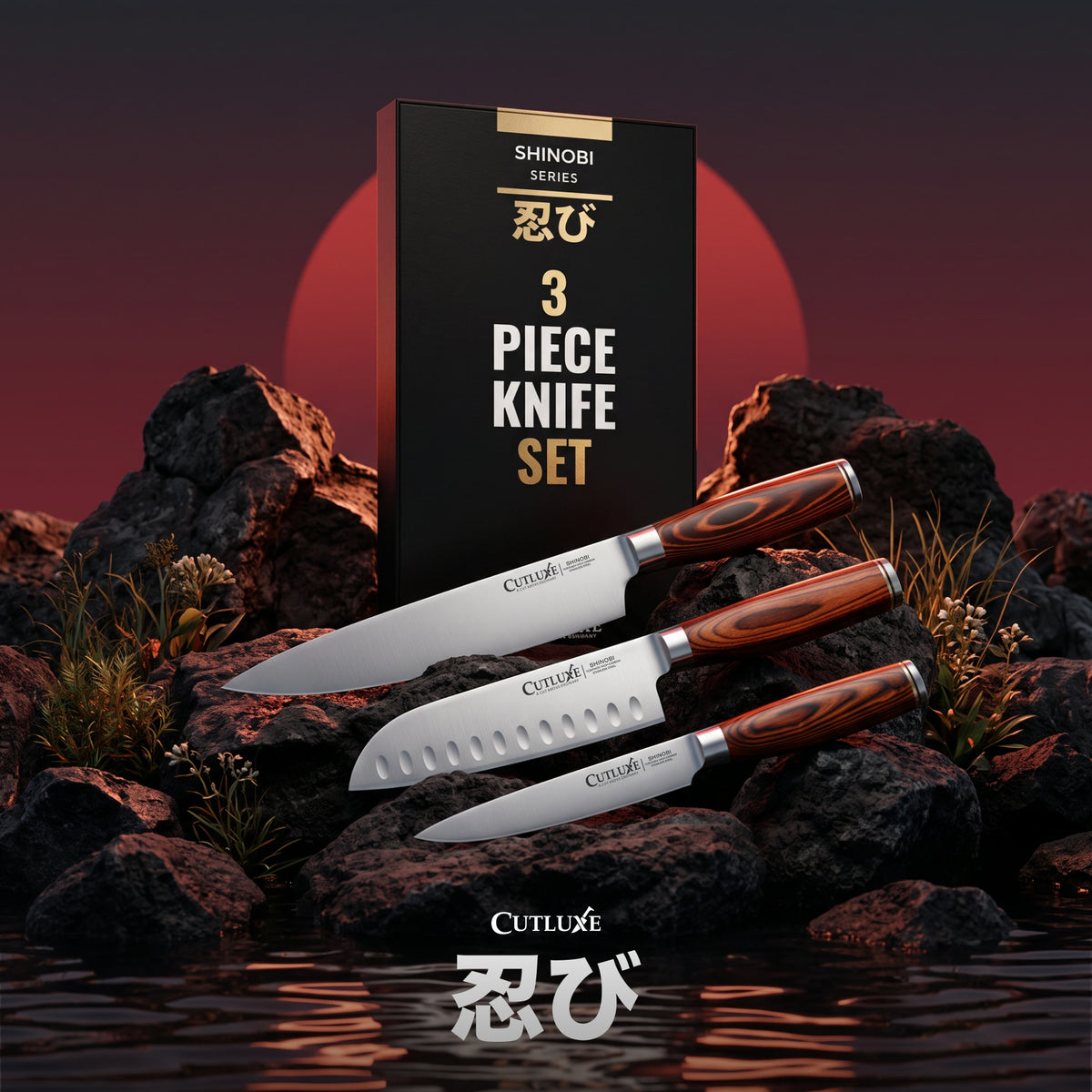 Product image 3 of 18: Chef Knife Set - Shinobi – image 2 of 17