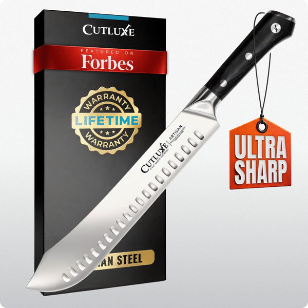 10″ Butcher Bullnose & Breaking Knife