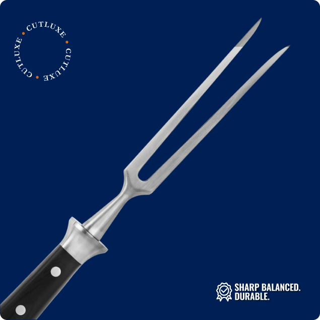Carving Knife Set 2-Piece | Carving Knife and Carving Fork