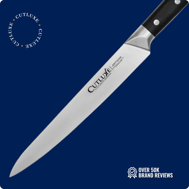 Carving Knife Set 2-Piece | Carving Knife and Carving Fork