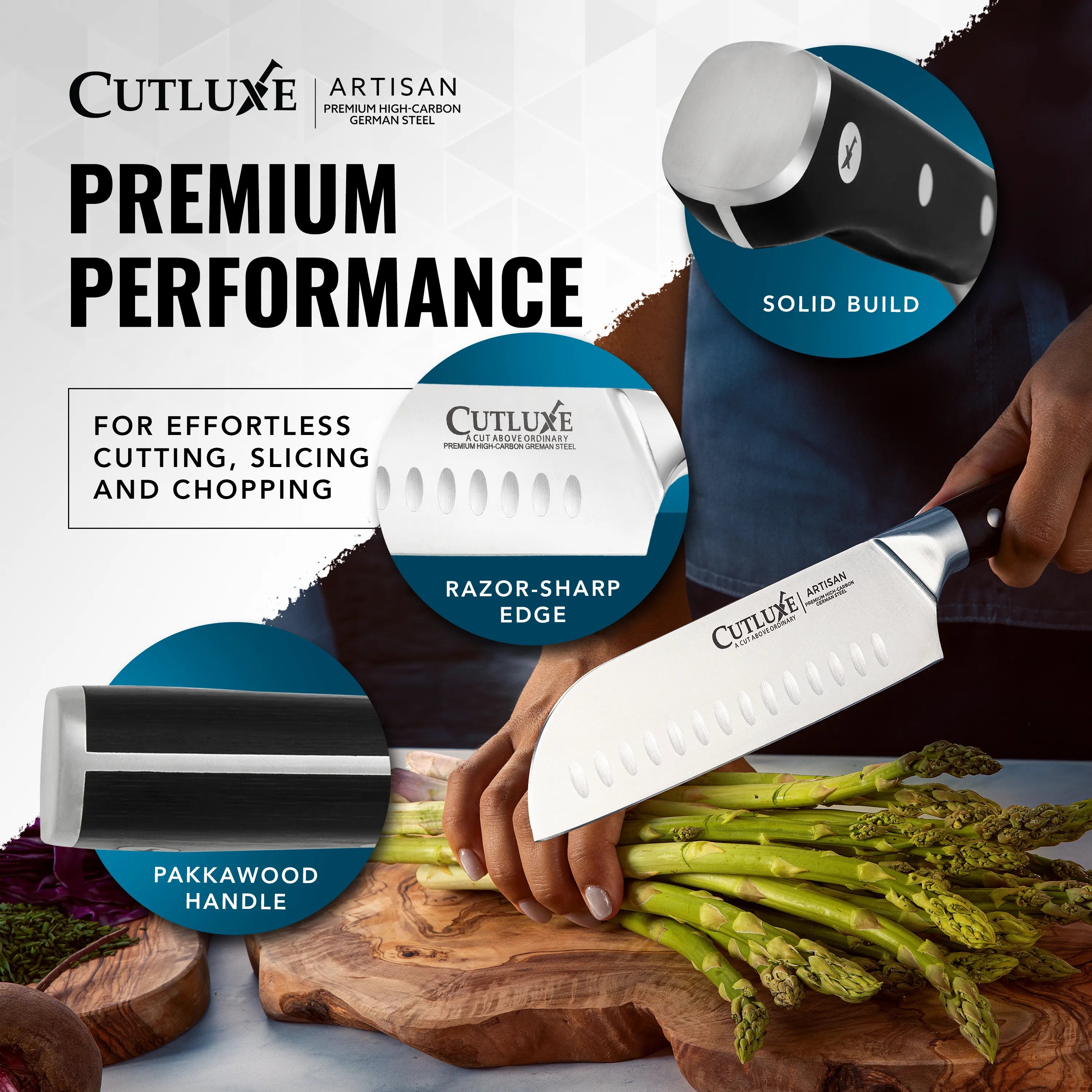 Cutluxe Chef Knife - Thumbnail 3