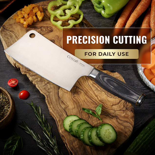 7″ Meat Cleaver Knife – Shinobi Series Japanese Butcher Blade