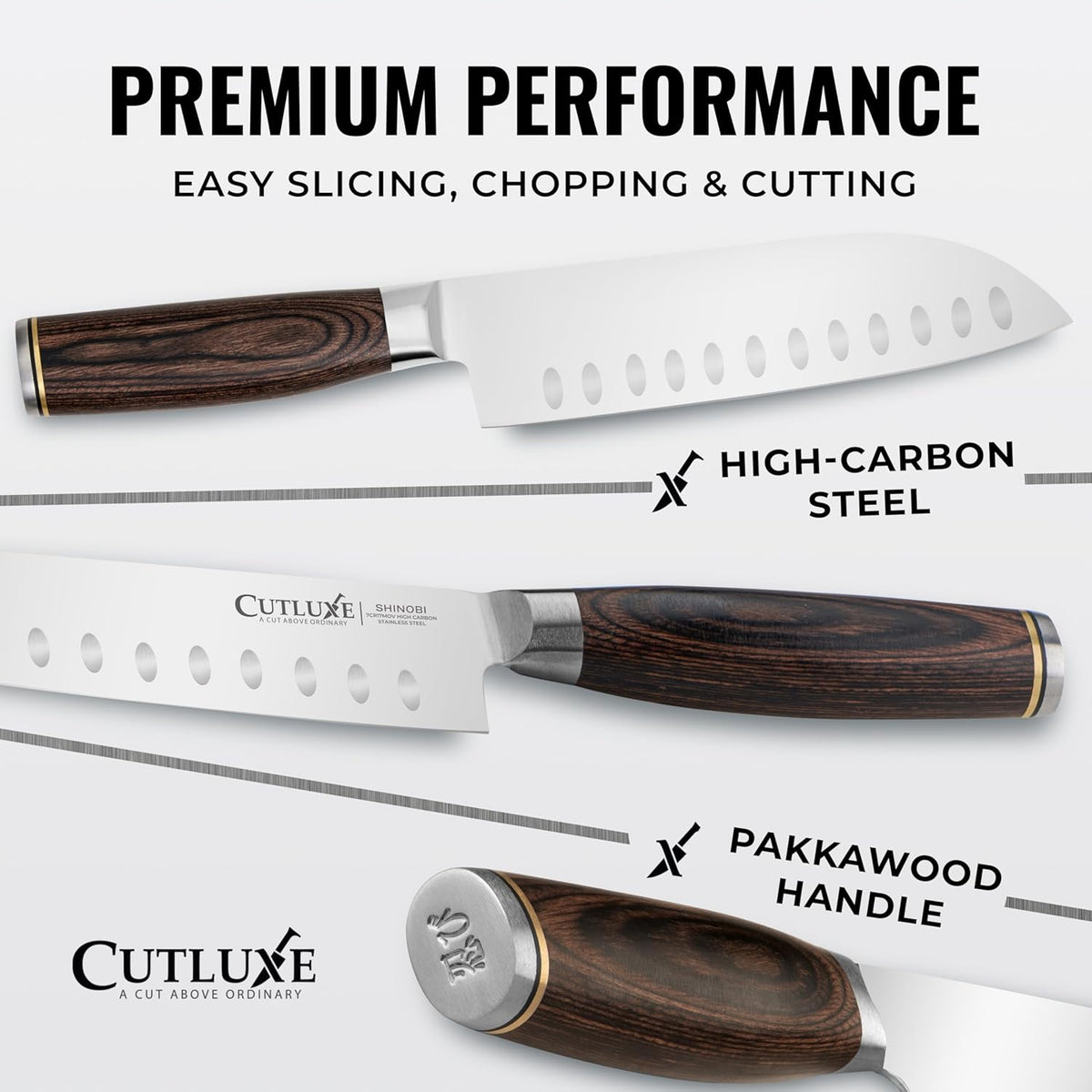 7" Santoku Knife - Shinobi Series product image