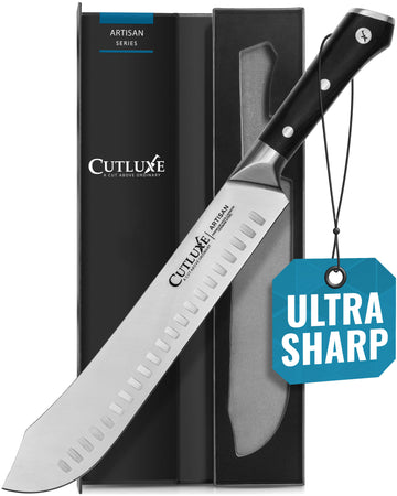 10″ Butcher Bullnose & Breaking Knife | Artisan Series