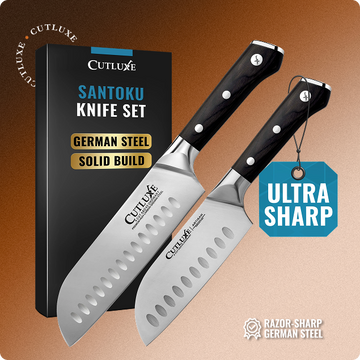 Santoku Knife Set – 2 Piece