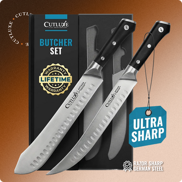 Butcher Knife Set – Cimeter Breaking & Bullnose
