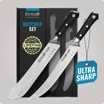 Butcher Knife Set – Cimeter Breaking & Bullnose