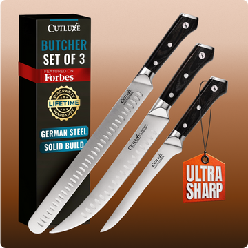 Pro Butcher Knife Set 3-Piece