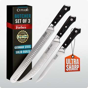Pro Butcher Knife Set 3-Piece