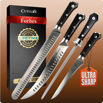 Pitmaster Knife & Rod Set – Brisket, Breaking, Boning