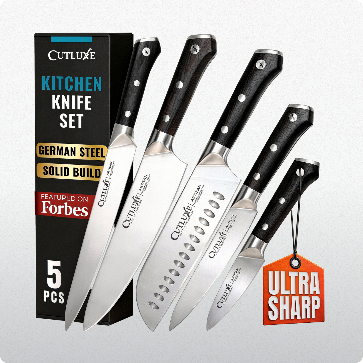 Chef Knife Set 5-Piece