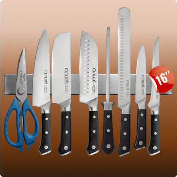 Magnetic Knife Holder for Wall and Fridge - 16"