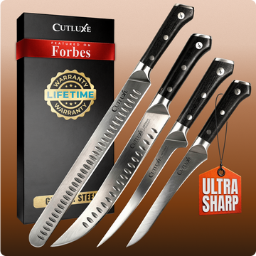 BBQ Legend 4-Piece Knife Set – Brisket, Breaking, Boning & Fillet
