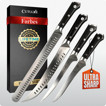 BBQ Legend 4-Piece Knife Set – Brisket, Breaking, Boning & Fillet