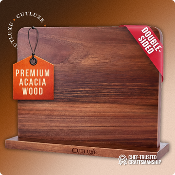Magnetic Knife Holder - Double Sided Acacia Wood