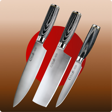 Nakiri Knife Set - Shinobi Series