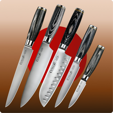 5-Piece Chef Knife Set - Shinobi Series