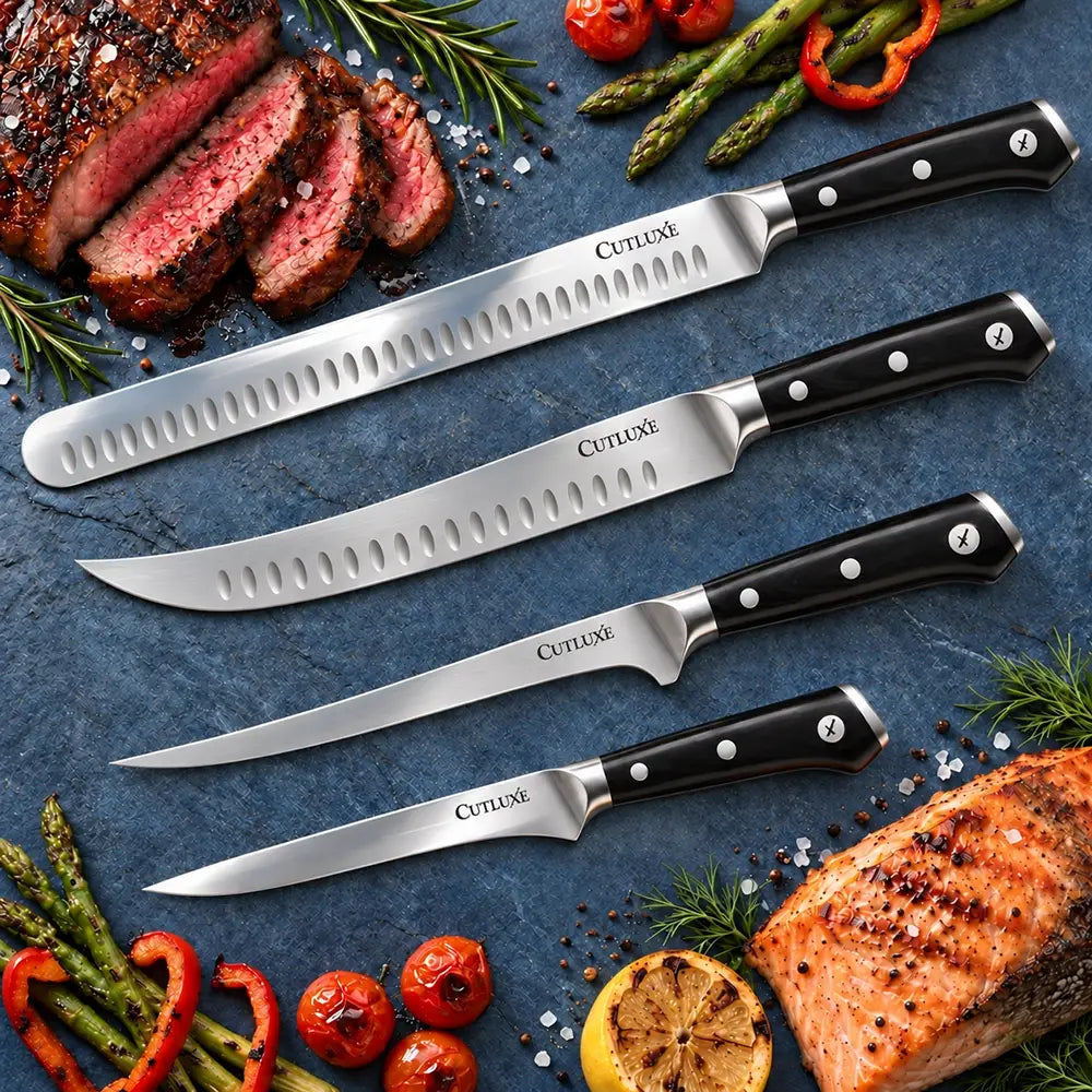 Product image 3 of 12: BBQ Legend 4-Piece Knife Set – Brisket, Breaking, Boning & Fillet – image 2 of 12