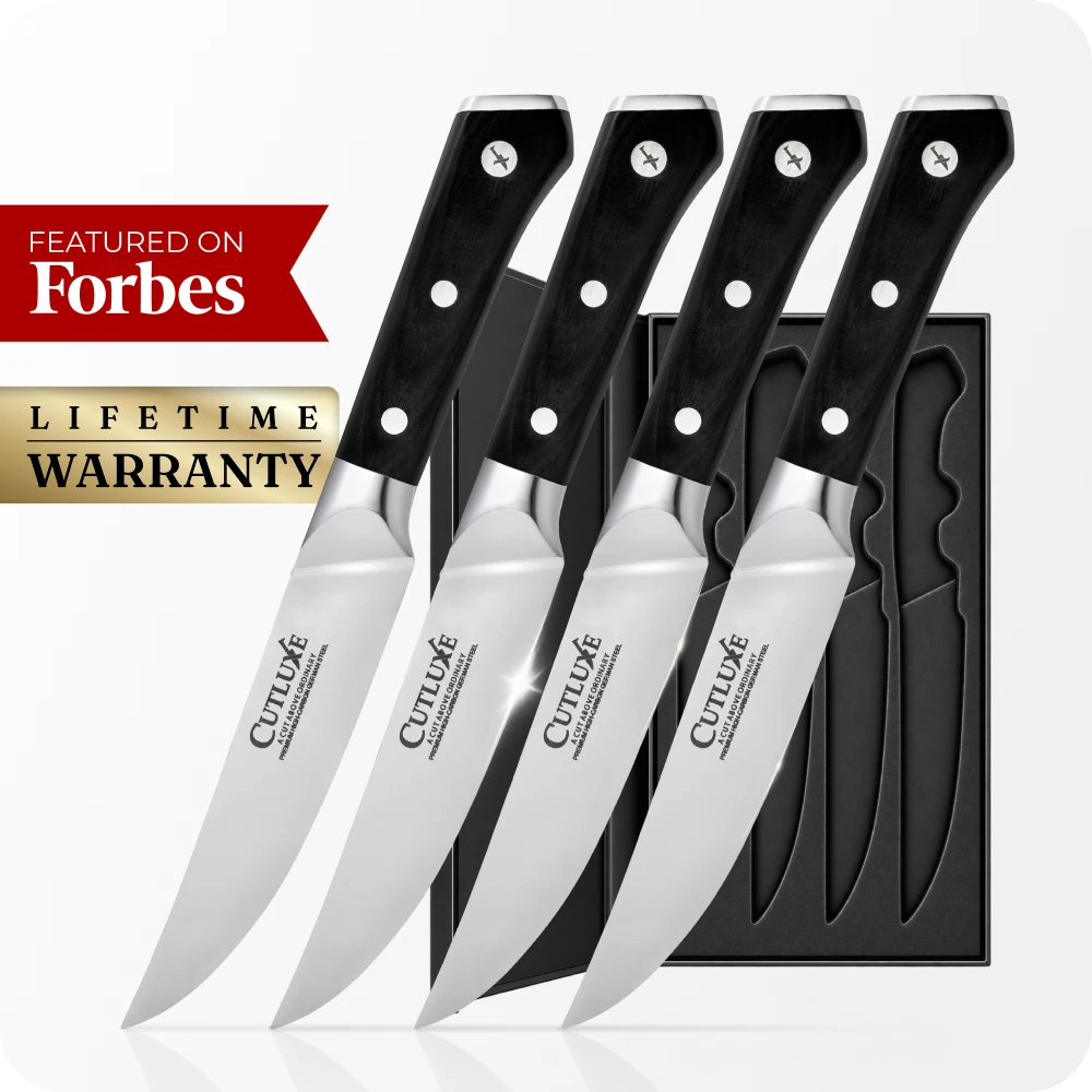 Product image 9 of 10: 4 Straight Edge Steak Knives – image 10 of 10
