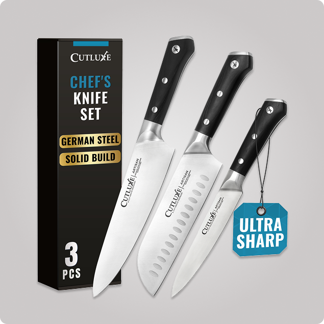 Chef Knife Set 3-Piece