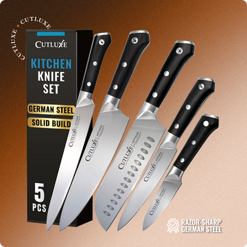 Cutluxe Chef Knife Set 5-Piece