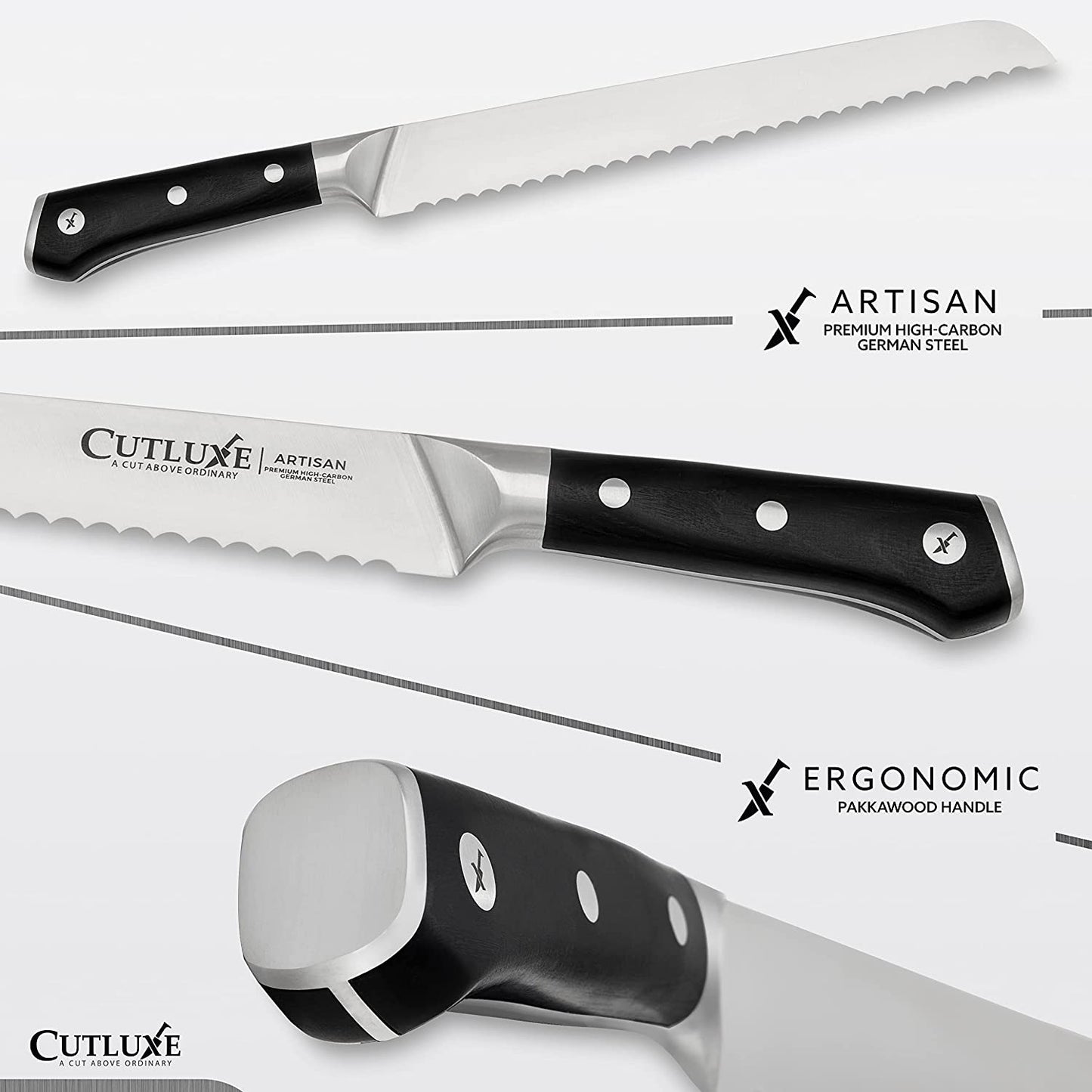 10″ Bread Knife | Artisan Series