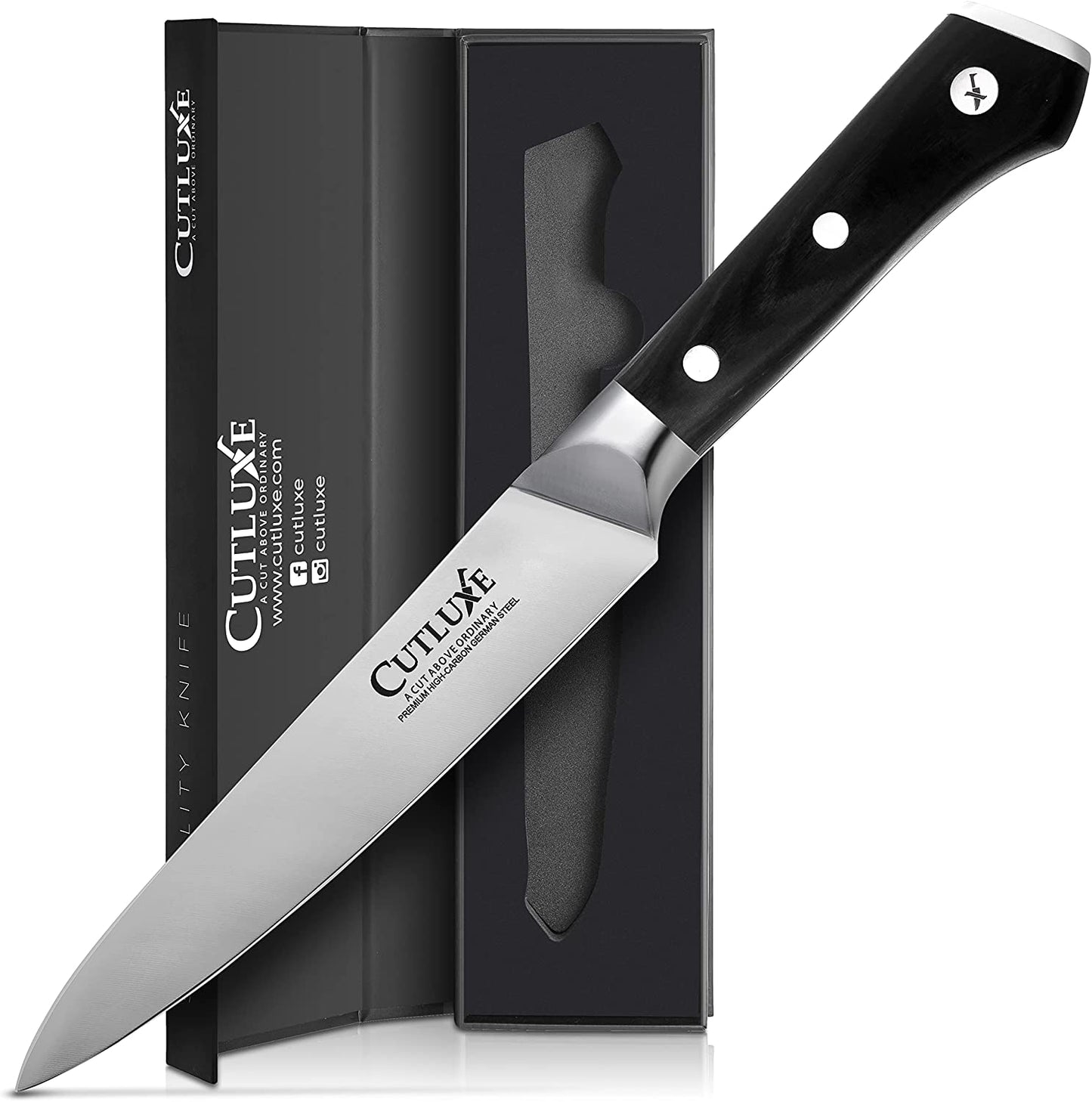 Buy Cutluxe 10'' Utility Knife Online | Best Kitchen Utility Knives For Sale