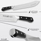 10″ Butcher Bullnose & Breaking Knife | Artisan Series