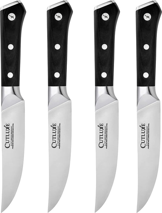 Straight Edge Steak Knives Set | Artisan Series
