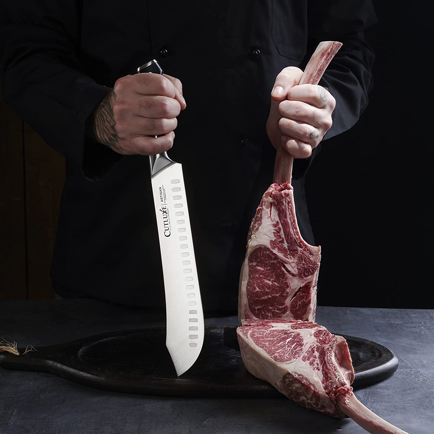 10″ Butcher Bullnose & Breaking Knife | Artisan Series