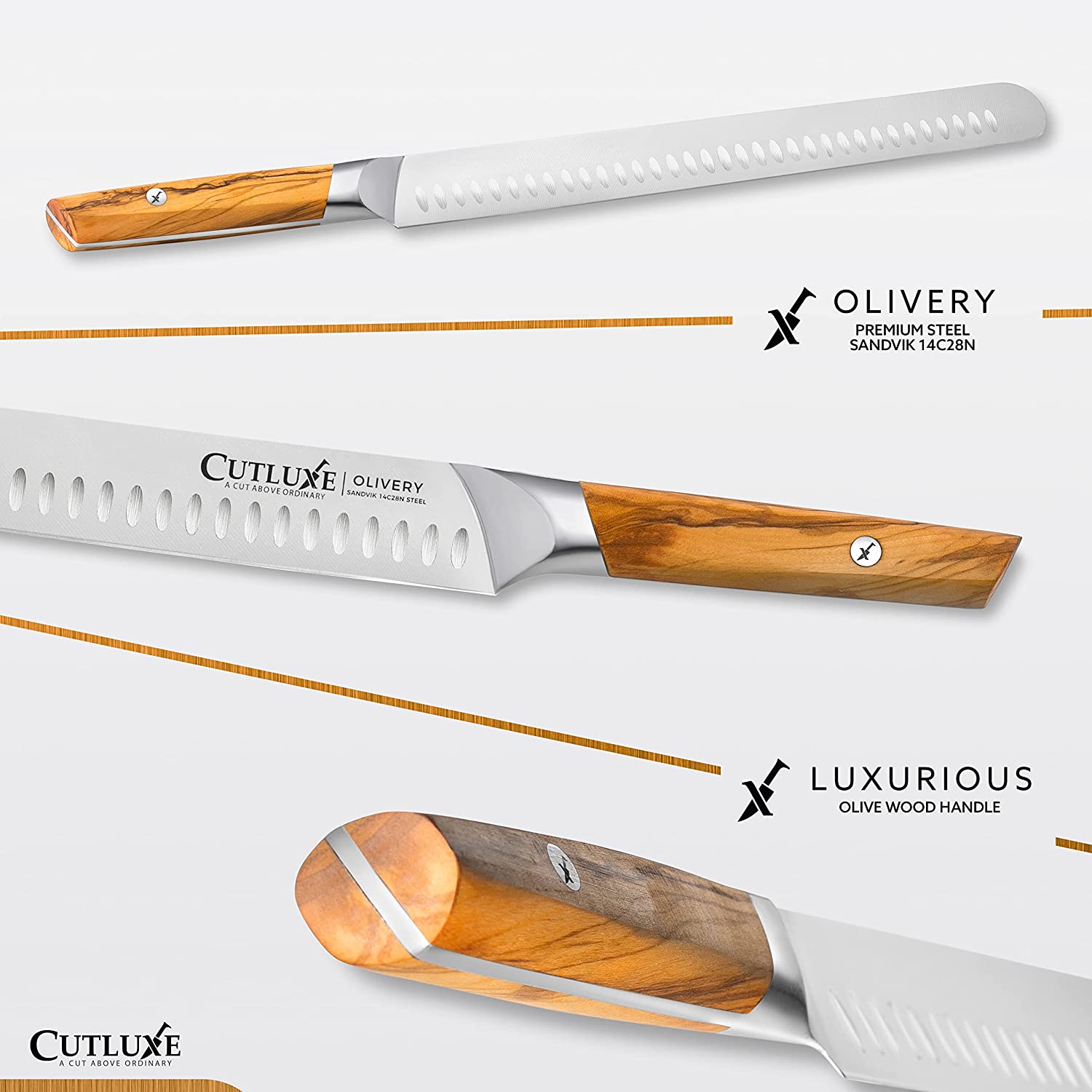 Cutluxe Slicing Carving Knife Review