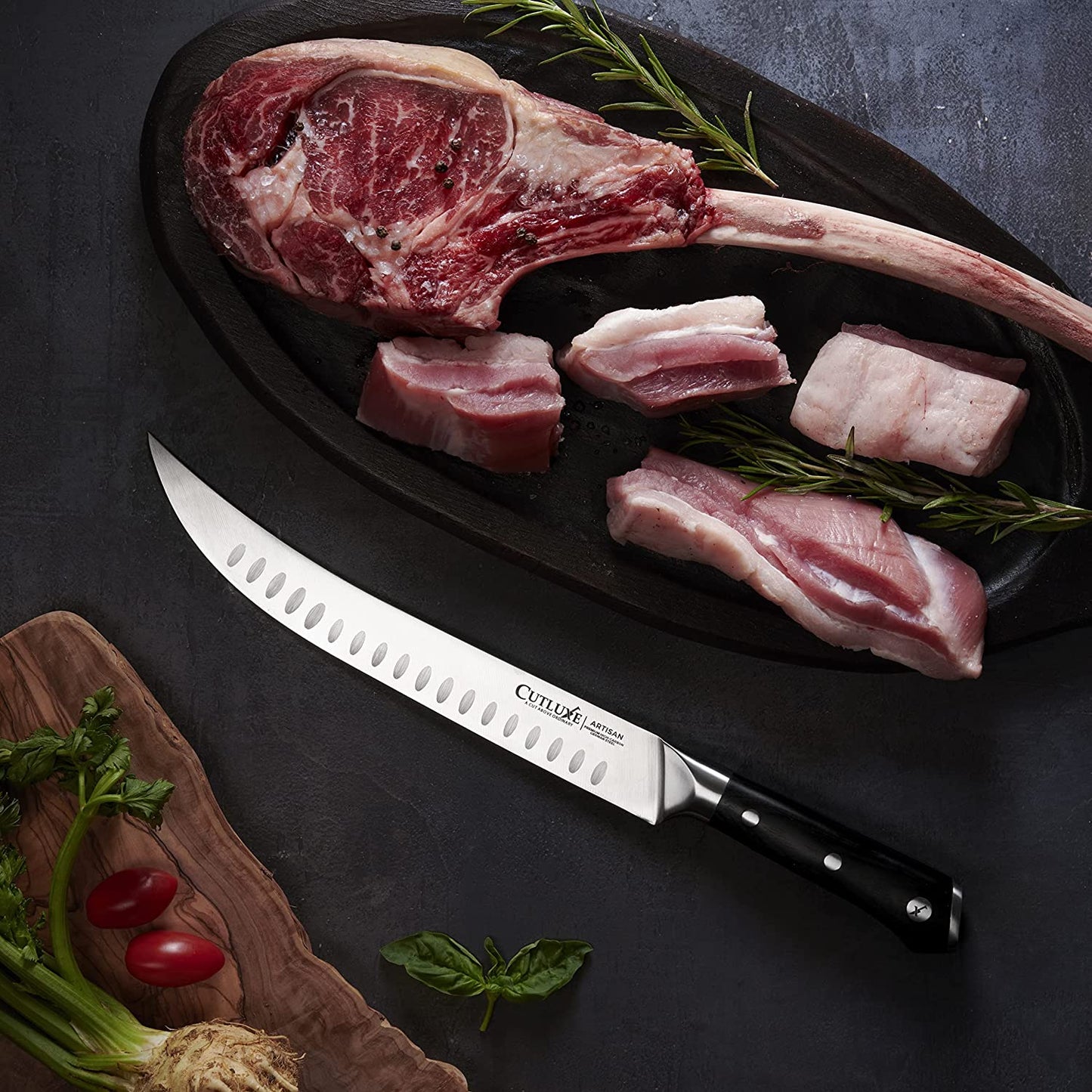 10″ Butcher Cimeter Knife | Artisan Series